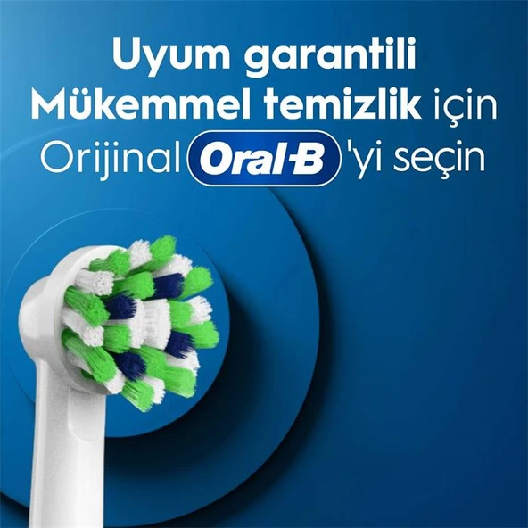 Oral-B D100 Vitality Cross Action Şarjlı Diş Fırçası - Siyah - Resim 3