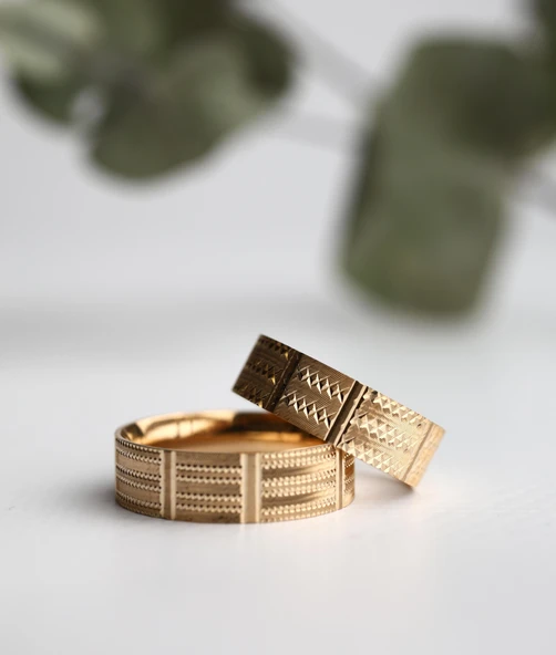 Nar-in Altın Mücevherat Altın Yüzük Kadın Alyans 11 ürün görseli 1