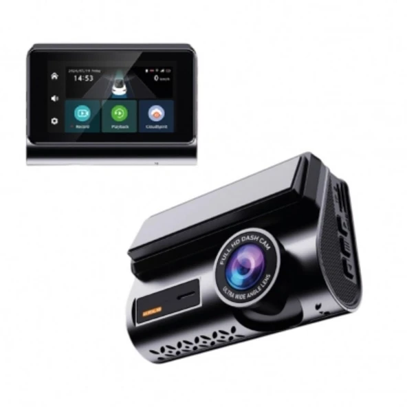 SChitec 2K Araç İçi Kamera Wi-Fi + GPS + 24H Park + Çift Yönlü Konuşma AN-6315 ürün görseli 1