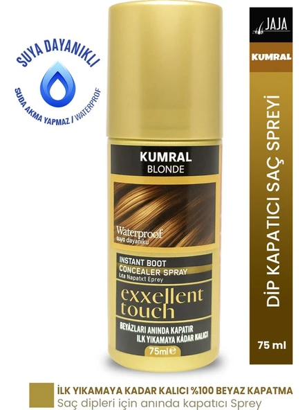 Jaja Exxellent Touch Dip Kapatıcı Saç Spreyi Kumral 75 ml ürün görseli 1