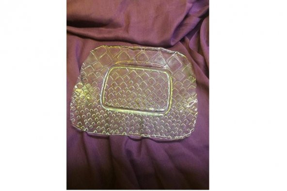 İkram Dünyası Dikdörtgen Cam Meze Tabağı 4 lü 19x23 cm - 5
