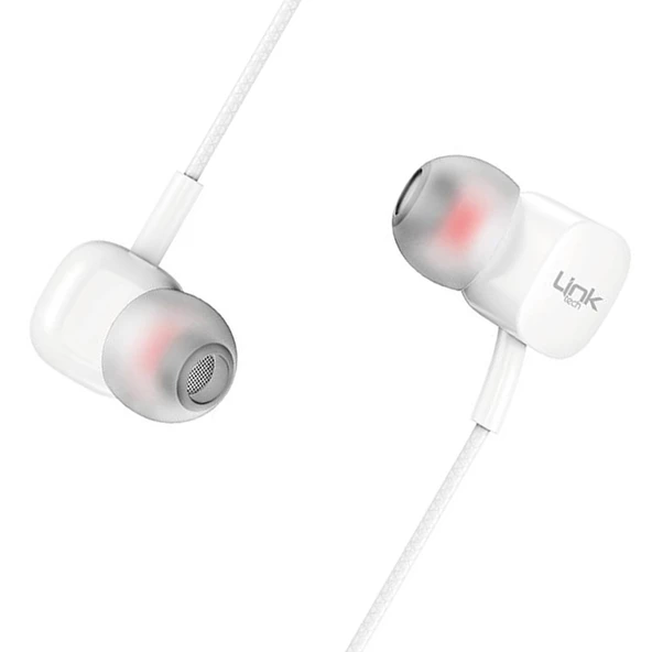 LinkTech H15 Mikrofonlu Kulak İçi Kablolu Kulaklık 3.5mm - 4