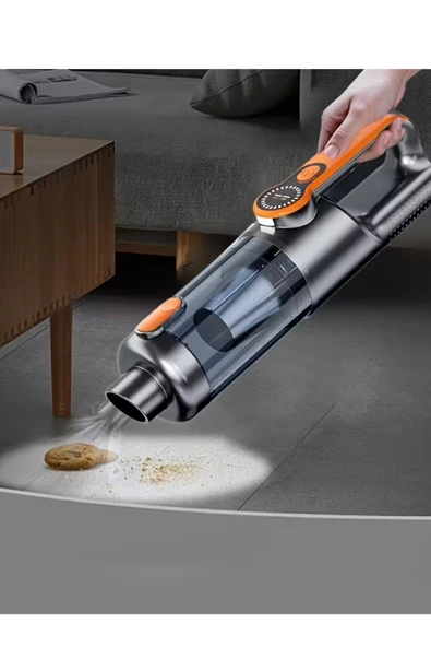 ST-126Plus 22000PA Güçlü Şarjlı El Süpürgesi Araba ve Ev Tipi Kablosuz Süpürge - Resim 2