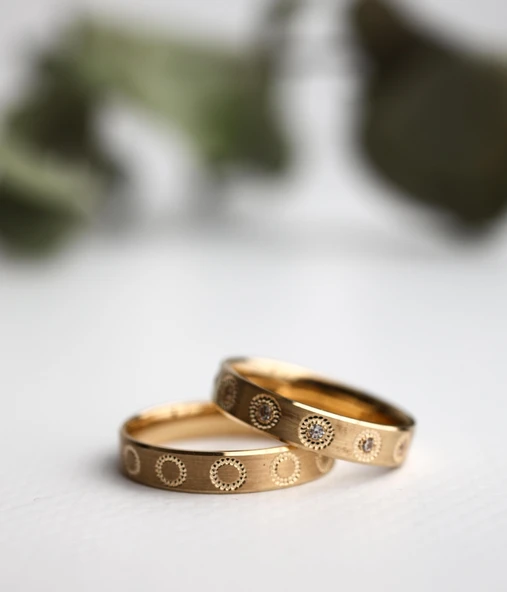 Nar-in Altın Mücevherat Altın Yüzük Kadın Alyans 21 ürün görseli 1