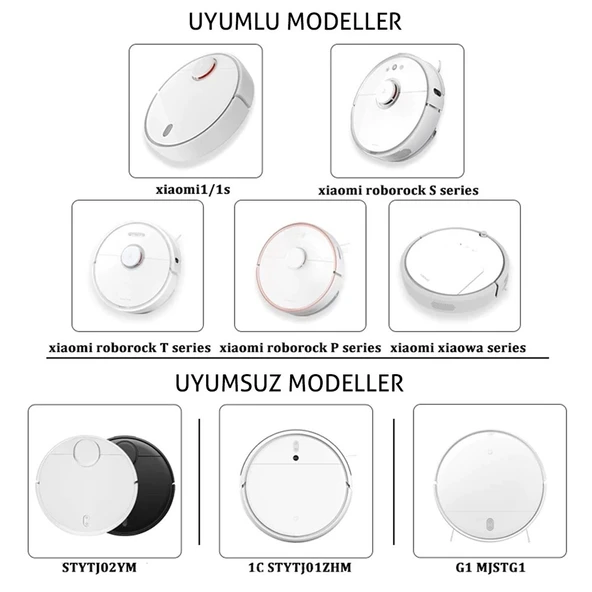 Xiaomi İle Uyumlu Mi Robot Vacuum Cleaner G1 Akıllı Robot Süpürge Aksesuar Seti - Resim 3