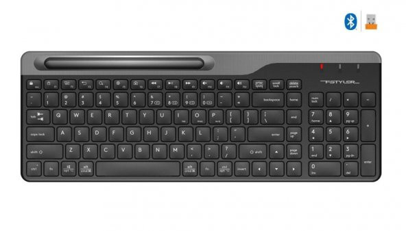 A4 Tech Fbk25 Q Bluetooth M.m Klavye,Siyah+2.4G
