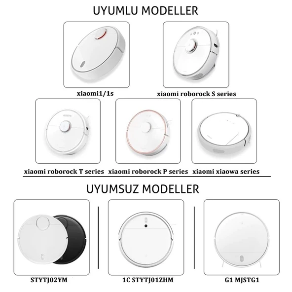 Xiaomi İle Uyumlu Mi Robot Vacuum Cleaner G1 Akıllı Robot Süpürge Aksesuar Seti - Resim 4