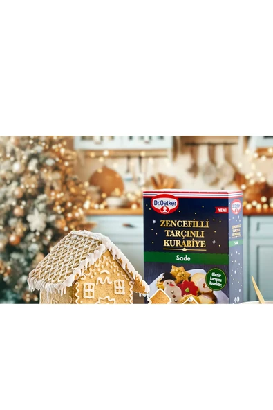 Dr. Oetker Zencefilli Tarçınlı Kakaolu Kurabiye Un Glazür Karışımı 500 g x 2 Adet - Resim 5