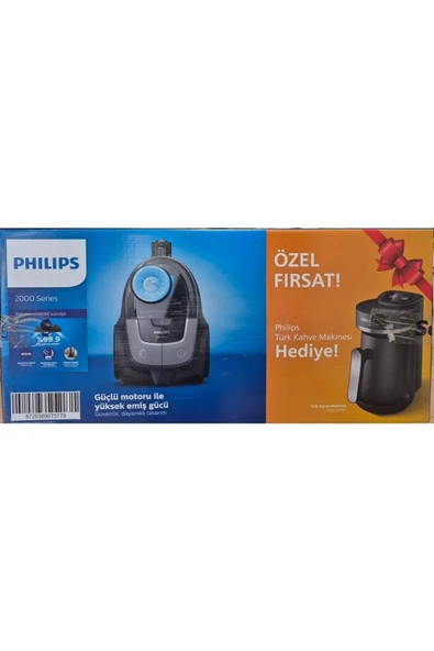 XB2142/10 850 W Toz Torbasız Süpürge Türk Kahve Makinesi Hediyeli ürün görseli 1