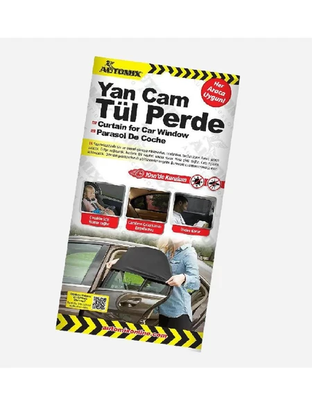 AUTOMİX 44817 YAN CAM TÜL PERDE ürün görseli 1