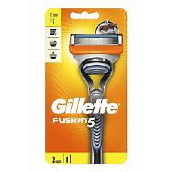 Gillette Fusion 5 Tıraş Makinesi + 4 Yedek Tıraş Bıçağı - 3