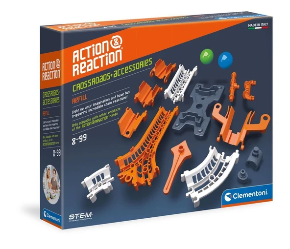 Clementoni Action & Reaction - Kavşaklar ve Aksesuarlar 19167 - Resim 1