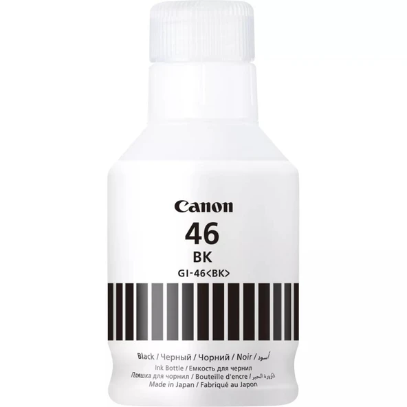 Canon GI-46BK Black Mürekkep Kartuşu 4411C001 (Orjinal) ürün görseli 1