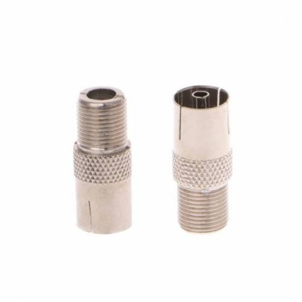 F Konnektör Dişi - 60 Ohm Dişi Çevirici - 10 Adet - 7