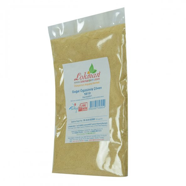 LokmanAVM Çöven Öğütülmüş Doğal 100 Gr Paket - 4
