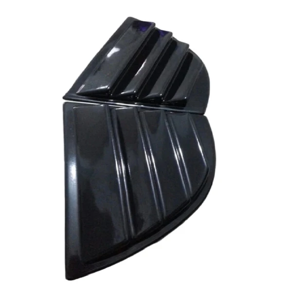 Honda Civic Fd6 Kelebek Cam Kaplama Vizörü Piano Black - 2