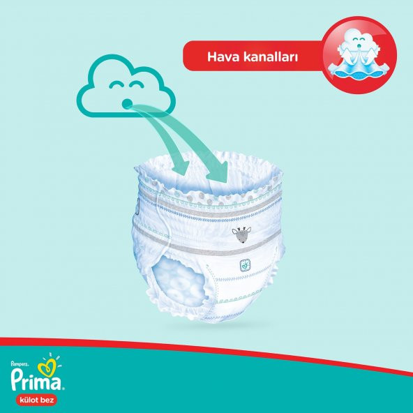 Prima Külot Bebek Bezi 6 Beden Ekonomik Paket 34*3 102 Adet - 3