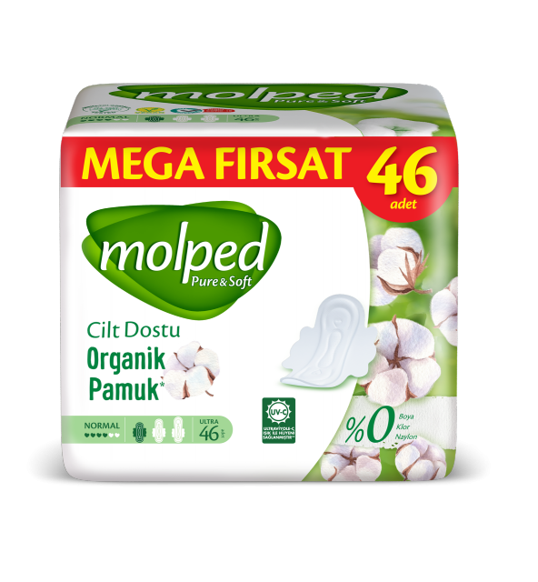 Molped Pure&soft Hijyenik Ped Süper Mega Paket 112 Adet - 3