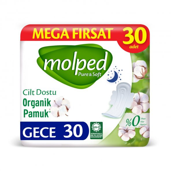 Molped Pure&soft Hijyenik Ped Süper Mega Paket 112 Adet - 4