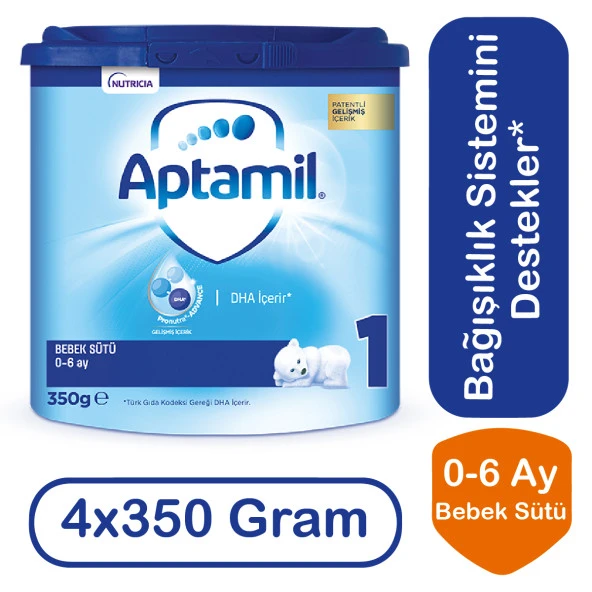 Aptamil Bebek Sütü 1 Numara 350 gr 4 lü Paket