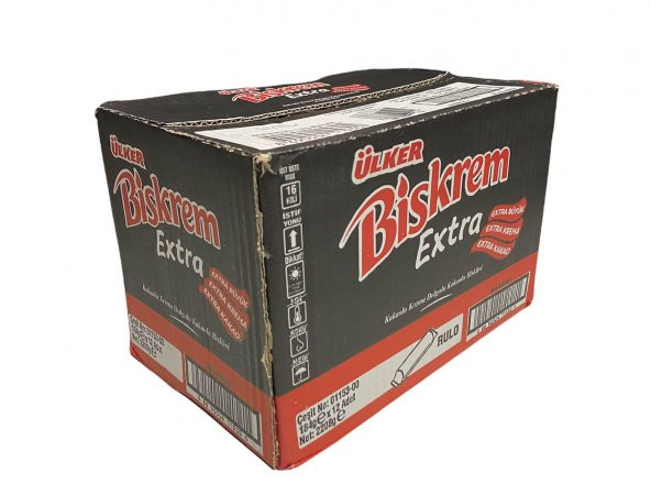 Ülker Biskrem Extra Dolgulu Bisküvi 184 Gr 12 Adet