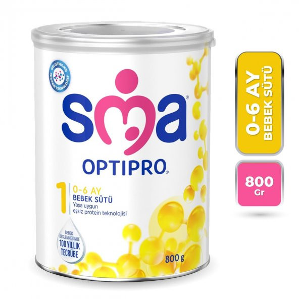 Sma Optipro 1 Bebek Maması 800 Gr