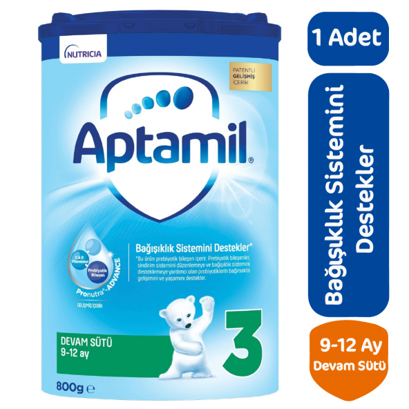 Aptamil Devam Sütü 3 Numara 800 Gr