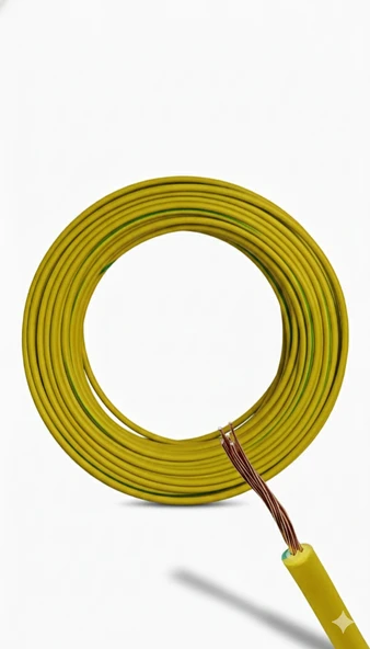 16'LIK SARI YEŞİL NYA TOPRAKLAMA KABLOSU 100 METRE ürün görseli 1
