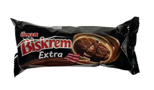 Ülker Biskrem Extra Dolgulu Bisküvi 184 Gr 12 Adet - 2
