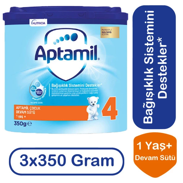 Aptamil Devam Sütü 4 Numara 350 gr 3 lü Paket
