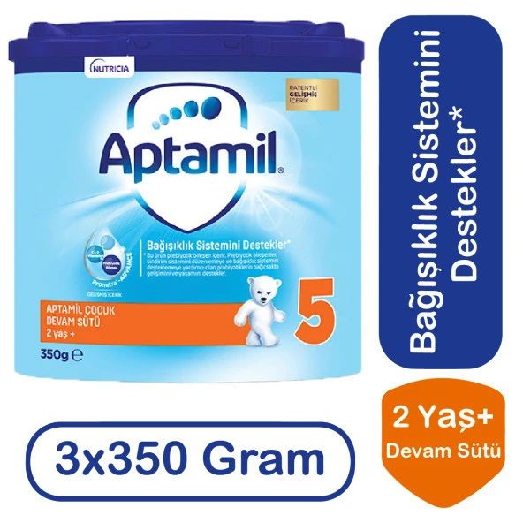 Aptamil Devam Sütü 5 Numara 350 gr 3 lü Paket