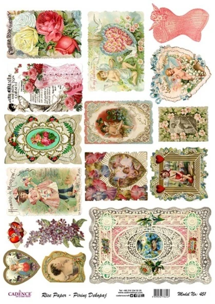 Model 451 - Pirinç Dekopaj Cadencecraft - Resim 2