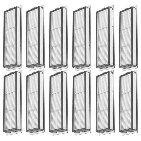 Xiaomi İle Uyumlu Mi Robot vakum Robot Süpürge Hepa Filtre 12 Adet ürün görseli 1