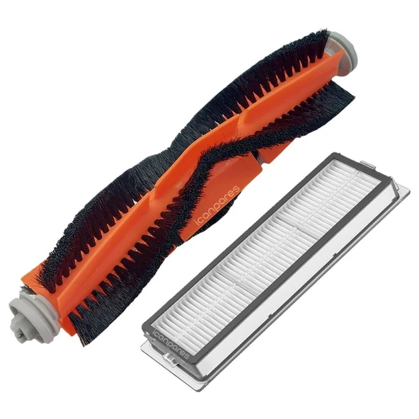 Xiaomi İle Uyumlu Mi Robot vakum 2 Pro + Robot Süpürge Ana Rulo Fırça Hepa Filtre - Resim 3