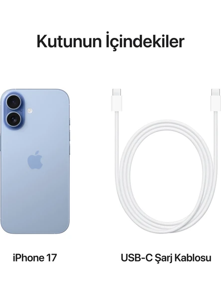 Apple iPhone 17 256 GB Sis Mavisi (Apple Türkiye Garantili) - Resim 5