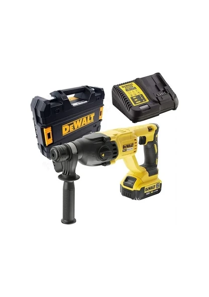 Dewalt DCH133M1-QW 18V 4Ah Li-Ion Akülü 2.6J Kömürsüz Sds-Plus Kırıcı Delici Pnömatik Matkap ürün görseli 1