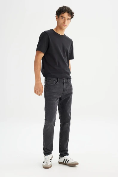 Luke Denim Pantolon Black Black 32 28 - Resim 5