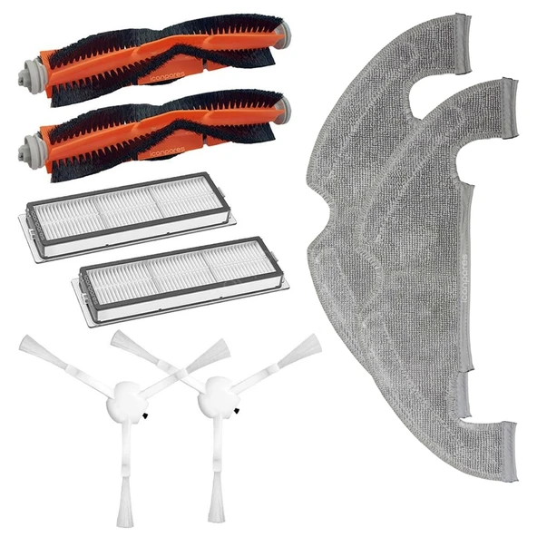 Xiaomi İle Uyumlu Mİ Robot Vacuum-Mop 2 Ultra STYTJ05ZHMHW Robot Süpürge Fırça, Filtre, Mop Bezi Bakım Seti ürün görseli 1