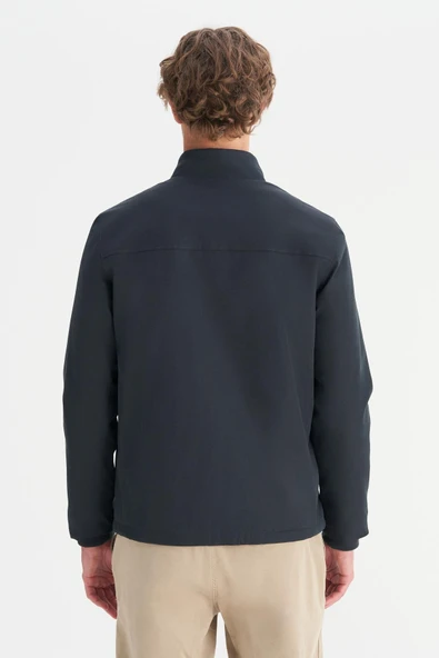 Erkek Bomber Ceket Black Black XL - Resim 2