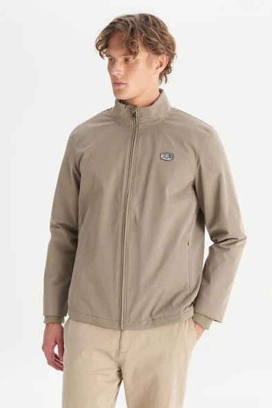Erkek Bomber Ceket KHAKI KHAKI S - Resim 4