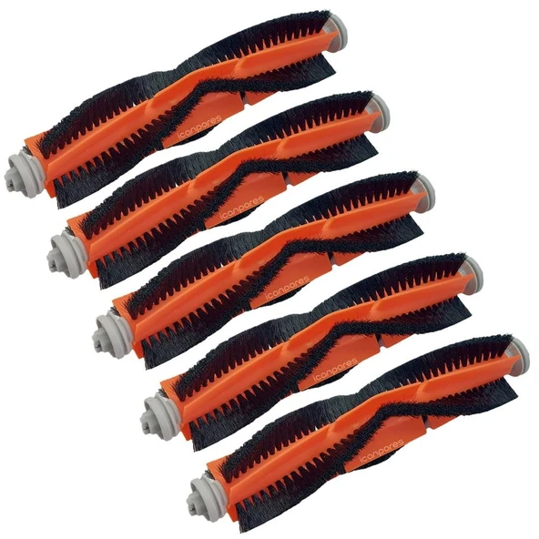 Xiaomi İle Uyumlu Mijia Mop 1C 2C 1T Mi 2Pro+ Dreame F9 Robot Süpürge Ana Rulo Fırça 12 Adet - Resim 3