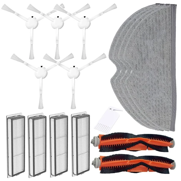 Xiaomi İle Uyumlu Mi Robot vakum Robot Süpürge Aksesuar ve Bakım Seti Taraklı ürün görseli 1