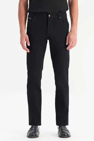 Texas Slim Denim Pantolon Black Black 34 30 - Resim 2