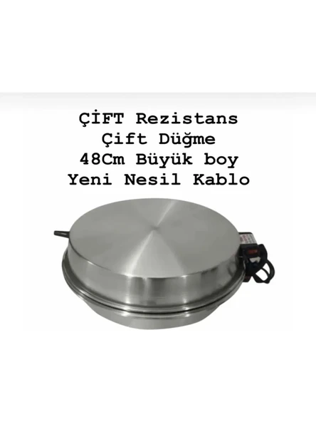 Gönder Gönder Gelsin Elektrikli Tandır ile Taze Ekmek Pişirme Cihazı, Metalik Tasarım ürün görseli 1