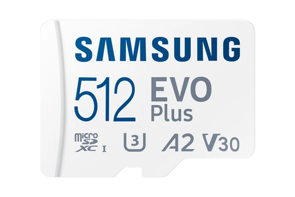 512GB SAMSUNG EVO PLUS MICROSDXC UHS-I U3 V30 A2 160MB/s MB-MC512SA/TR - Resim 2