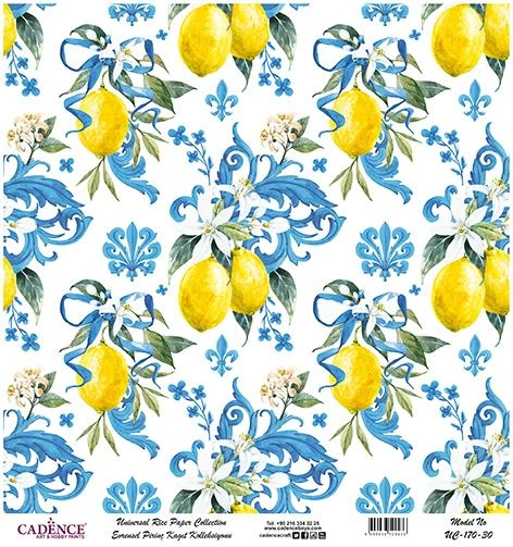 Cadence Evrensel Pirinç Dekopaj Kağıdı - UC-170 ürün görseli 1