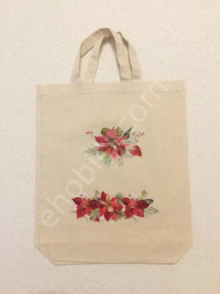 Baskılı Kumaş Çanta 35x40cm CK-001 ürün görseli 1