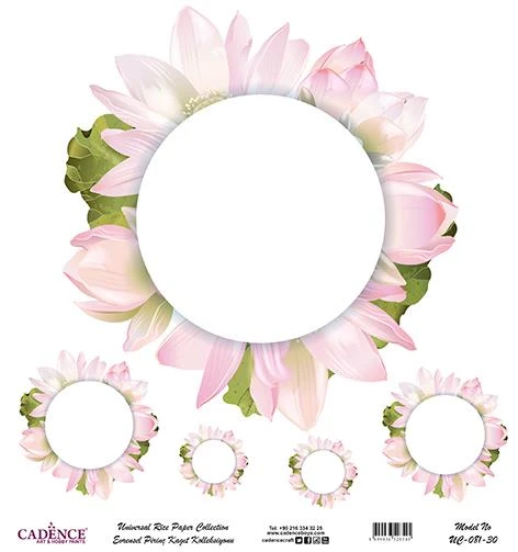 Cadence Evrensel Pirinç Dekopaj Kağıdı - UC-081 ürün görseli 1