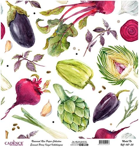 Cadence Evrensel Pirinç Dekopaj Kağıdı - UC-147 ürün görseli 1