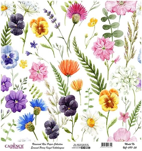 Cadence Evrensel Pirinç Dekopaj Kağıdı - UC-097 ürün görseli 1